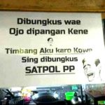 Pesan Jenaka Dukung PPKM Darurat di Kota Yogyakarta