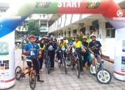 Bersepeda, Ratusan Alumni Muhi Datangi Sekolah Muga di Wirobrajan