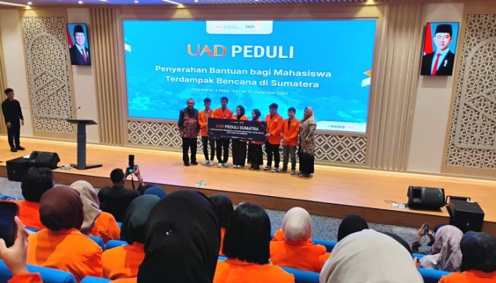 Peduli Sumatera, Universitas Ahmad Dahlan Sumbang Rp 1 Miliar