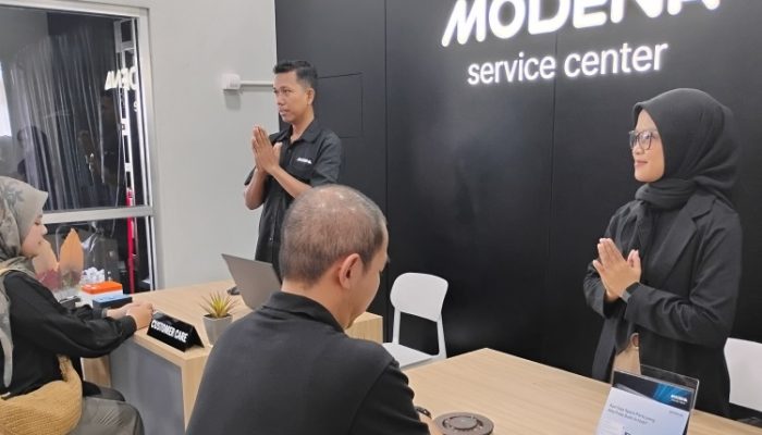 MODENA Buka Service Center di Yogyakarta, Jaga Konsumen dari Layanan Palsu