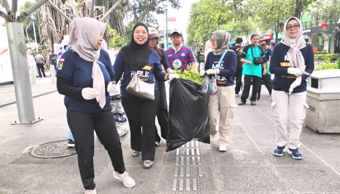 ASN, Polisi dan TNI Beraksi, Jalan-Jalan di Kota Yogyakarta jadi Bersih