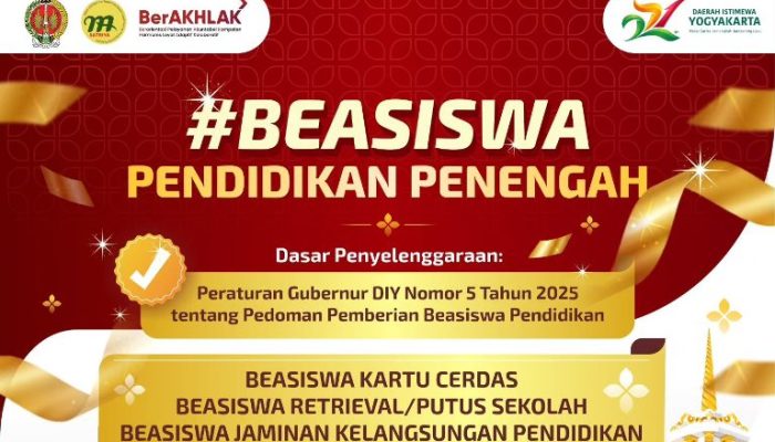 Pemda DIY Sediakan Beasiswa Pendidikan, Ini Syarat bagi Penerima