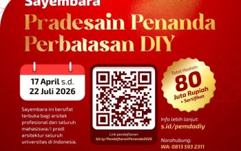 Sayembara Pradesain Penanda Perbatasan DIY Berhadiah Rp 80 Juta