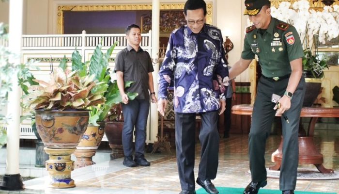 Sowan Gubernur Sultan HB X, Brigjen Yuniar Sampaikan Rencana Pembentukan Kodam