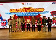 JNE Gelar Creative Workshop “Think Creative” di UII, jadi Ruang Inspirasi bagi Pelajar dan Mahasiswa