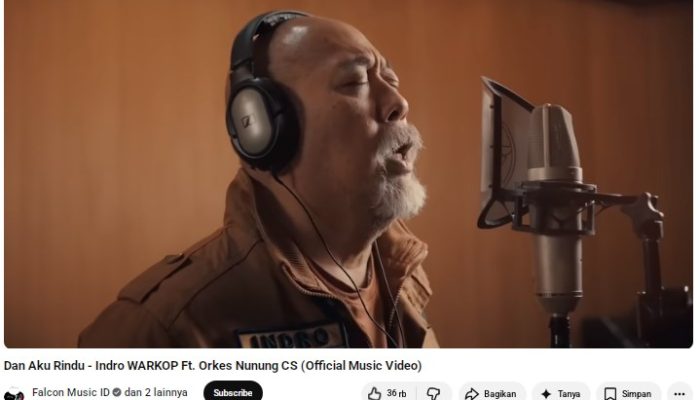 Melantunkan Lagu “Dan Aku Rindu”, Indro Warkop Menangis di Studio