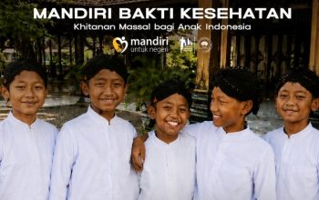 Bank Mandiri dan RS PKU Muhammadiyah Gelar Khitanan Gratis