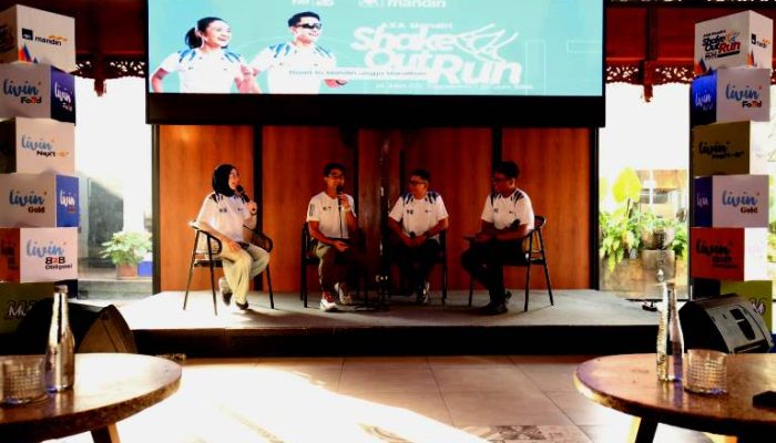 Lindungi Pelari Mandiri Jogja Marathon, AXA Mandiri Gelar Shake Out Run dan Literasi Keuangan