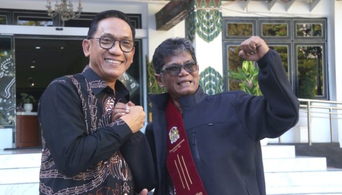 Puluhan Pegawai Dinsosnakertrans Kota Yogyakarta Mbrambangi, Lepas Maryustion Setelah 32 Tahun jadi Abdi Negara