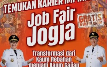 Pengangguran Capai 5,72 Persen, Dinsosnakertrans Kota Yogyakarta Gelar Job Fair