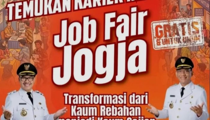 Pengangguran Capai 5,72 Persen, Dinsosnakertrans Kota Yogyakarta Gelar Job Fair
