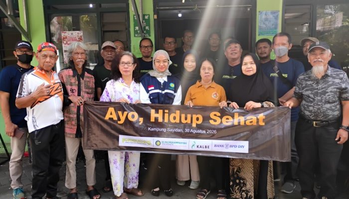 Gandeng RS PKU Muhammadiyah Yogyakarta, Jurnalis Forwakobis Bikin Acara Periksa Kesehatan Gratis di Sayidan