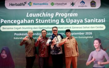 Dukung Prioritas Kementerian Kesehatan, Herbalife dan Cita Sehat Luncurkan Program Pencegahan Stunting di Gunungkidul