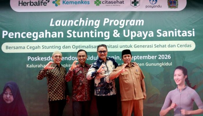 Dukung Prioritas Kementerian Kesehatan, Herbalife dan Cita Sehat Luncurkan Program Pencegahan Stunting di Gunungkidul